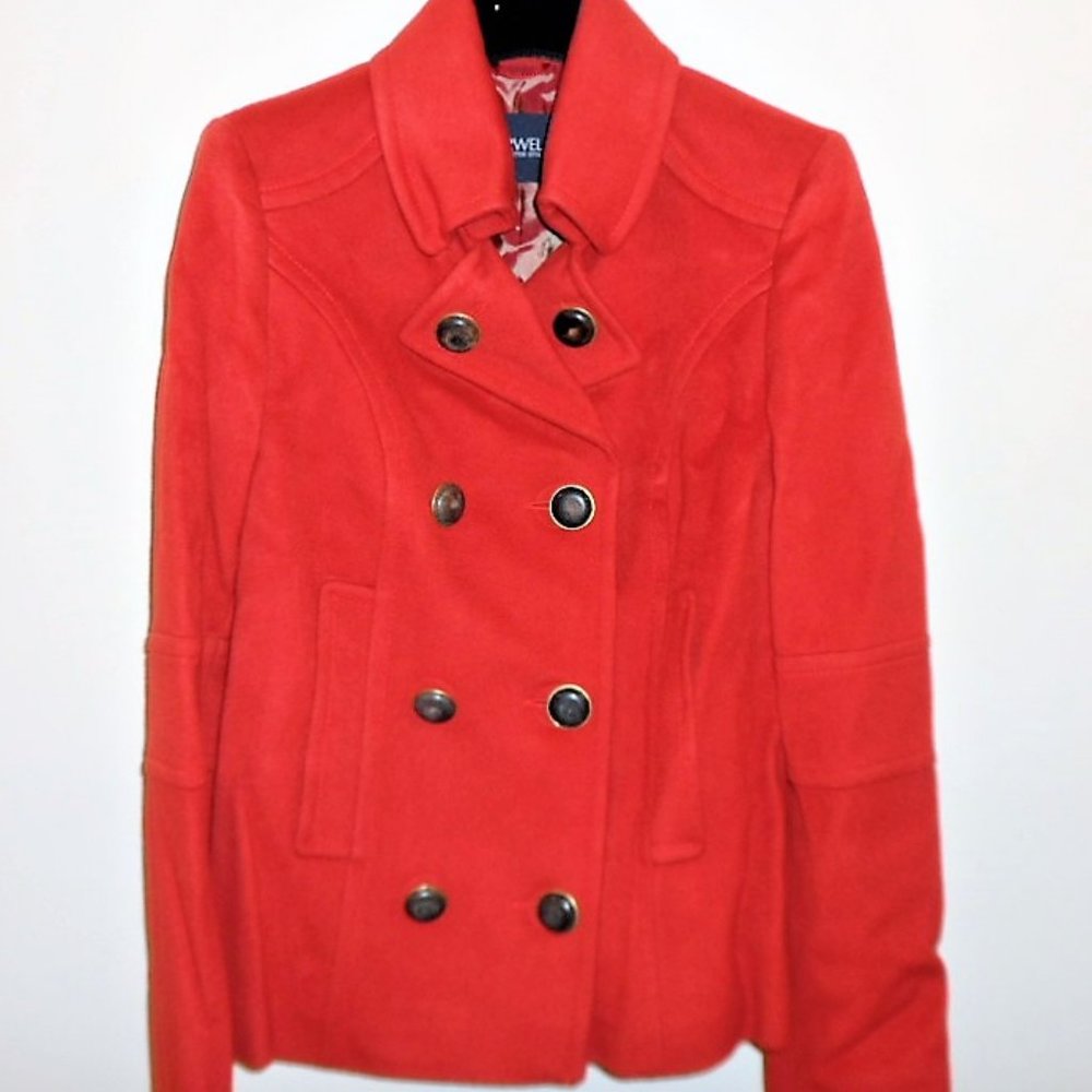 ORWELL SHORT COAT NEW   CASHMERE/VIRGINE WOOL NWT